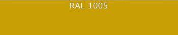 RAL 1005 Медово-жёлтый