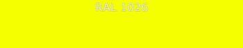 RAL 1026 Люминесцентный жёлтый