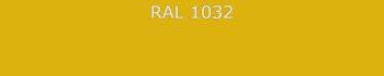 RAL 1032 Жёлтый ракитник
