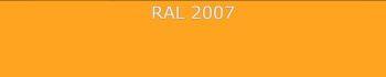 RAL 2007 Люминесцентный ярко-оранжевый