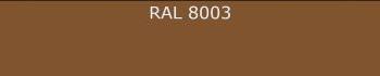 RAL 8003 Глиняный коричневый
