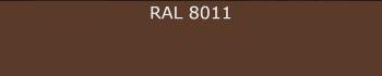 RAL 8011 Орехово-коричневый